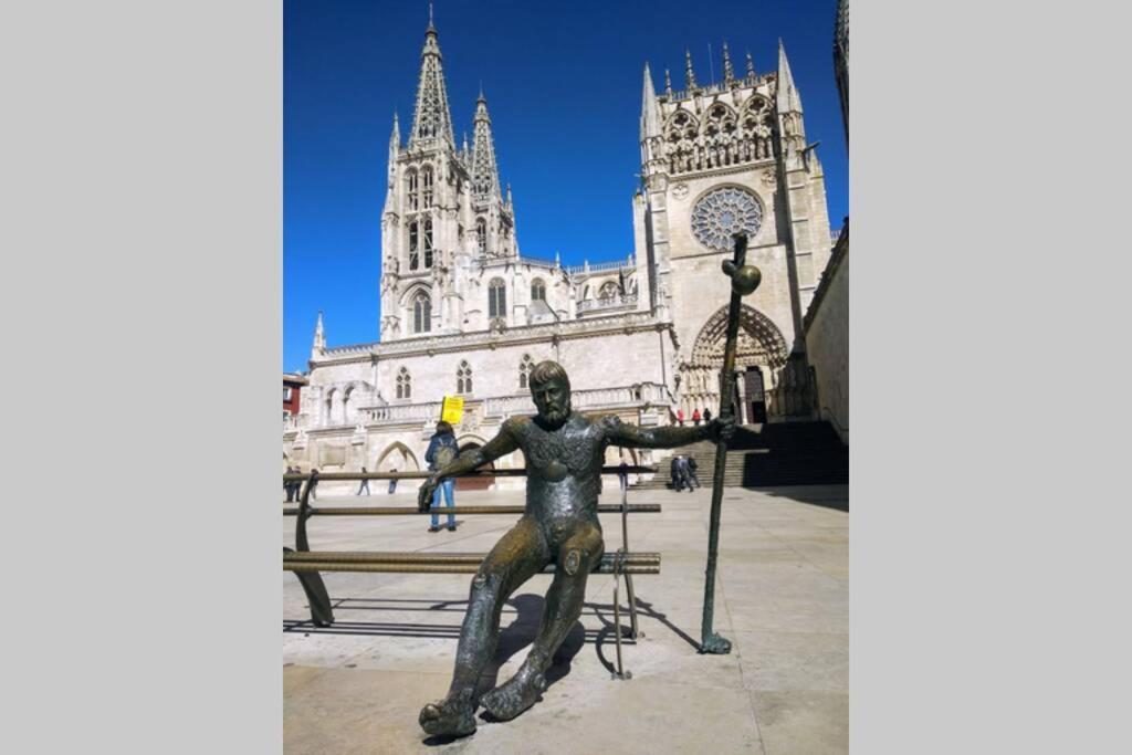 Tu Hogar En El Camino. Burgos Centro. Vut. Wifi Apartment Екстериор снимка